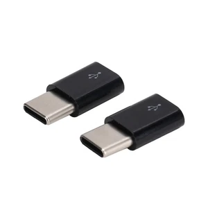 2x Micro USB To TypeC OTG Adapter Syncing Data Transfer And Charging Adapter NEW - Afbeelding 1 van 12