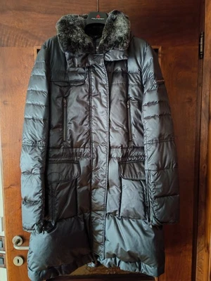PUERTERY Damen Daunenjacke lang Gr. 48 - Bild 1 von 4