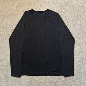 Lululemon Metal Vent Tech Long Sleeve Men’s Sz L Gray Gym Running Breathable - Picture 1 of 11