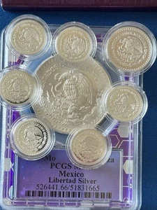 1985 ๐ฒ๐ฝ Libertad Oza MS66 NGC + 2024 1/10 And 1/20oz Fractional Proofs - Picture 1 of 21