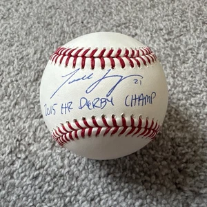 Todd Frazier Cincinnati Reds Autographed OMB Authenticated “2015 HR DERBY CHAMP” - Picture 1 of 3