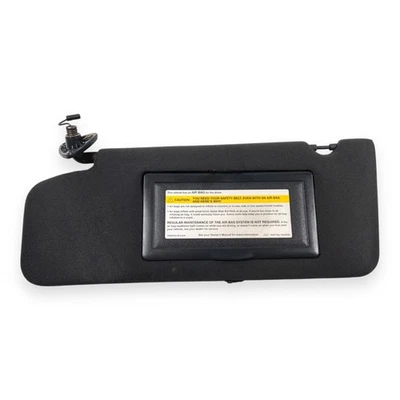 1992-1997 Oldsmobile Cutlass Supreme Driver Left Side Sun Visor Black Lighted - Image 1 of 4