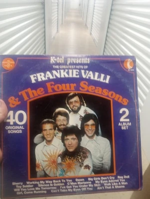 K Tel the Greatest Hits of Frankie Valli and the Four Seasons 2 Album Set - Image 1 of 4