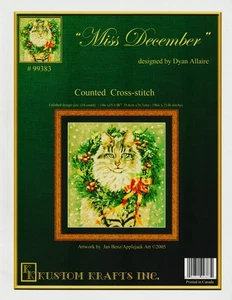 Miss December by Kustom Krafts cross stitch pattern - Picture 1 of 1