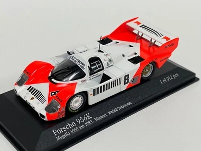 1/43 Minichamps Porsche 956K Joest 1983 Mugello 430 836609 SC135 - Immagine 1 di 4