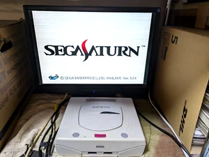 Sega Saturn White Console JUNK SEGA  SS Japan - Picture 1 of 11