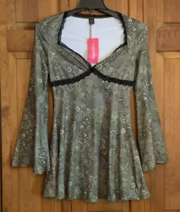 Women's NEW Shein Long Sleeve V-Neck Dress - 6 - Picture 1 of 4