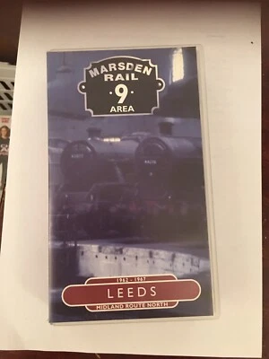 RARE Leeds 1962-1967 Midland Route North, Marsden Rail 9 Area (1996), Video VHS - Image 1 of 4