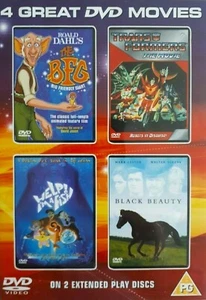 The BFG+Help I'm A Fish+TRANSFORMERS The Movie+Black Beauty UK DVD 5014293405812 - Picture 1 of 1