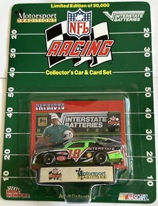 Racing Champions 18 Dale Jarrett 1992 NASCAR Interstate NFL New England Patriots - Picture 1 of 6