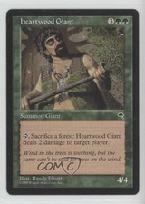 1997 Magic: The Gathering - Tempest Heartwood Giant 00eu