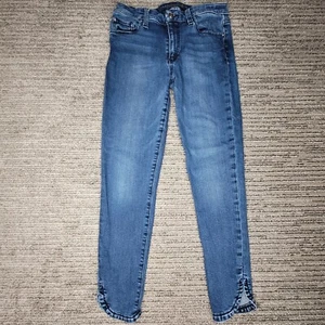 Joes Size 27 Women Girls Youth Jeans Mid Rise Skinny Ankle The Icon Blue Denim - Picture 1 of 16