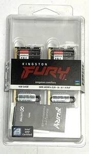 Kingston Fury Impact KF548S38IBK2-16 - SO-DIMM - 16GB Kit (2x 8GB) DDR5-4800 - Afbeelding 1 van 4