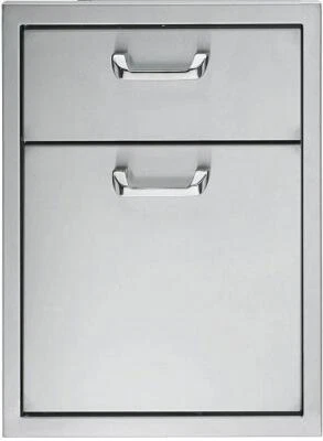 Lynx Professional Grill Series LDW16 16" Stainless Steel Double Drawers - Image 1 of 4
