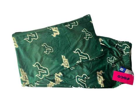 USF South Florida Bulls Men’s Large 36-38 Scatter Pattern Lounge Pajama Pants Cover