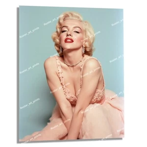 8x10 MARILYN MONROE Extravagant Dress Glamour EXCLUSIVE HQ Photo Print MMR004 - Picture 1 of 3