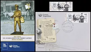 POSTBOTE-ARGENTINIEN-2021-BRIEFMARKEN-250 JAHRE SEIT DEM ERSTEN POSTBOTEN-NEUWERTIG - Bild 1 von 1