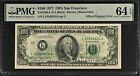 $100 1977 Dollar Bill Federal Reserve Note 100% Complete B2F Offset Error Pmg 64