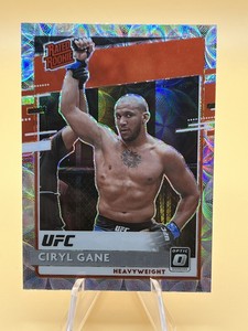 2021 Panini Donruss Optic UFC Rated Rookie Asia Scope Ciryl Gane #28 Rookie RC