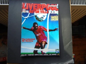 FOOTBALL PROGRAMME: LIVERPOOL v ASTON VILLA - PREMIER LEAGUE - 06.09.00 - Picture 1 of 4