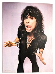 AEROSMITH / STEVEN TYLER / METALLICA / MAGAZINE FULL PAGE PINUP POSTER CLIPPING - Picture 1 of 2