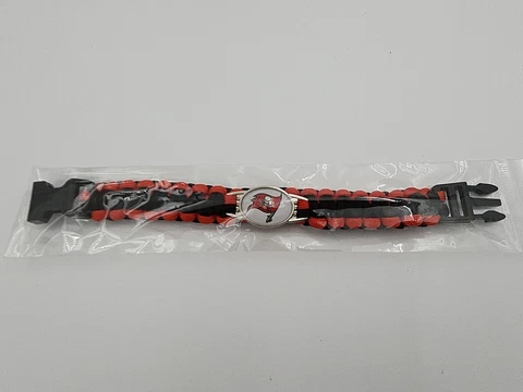 Tampa Bay Buccaneers Paracord Bracelet 9.5 In Cover