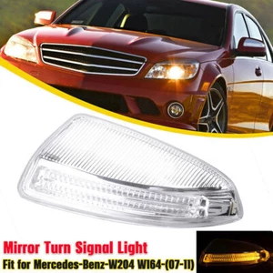 Luz de giro espejo de puerta izquierda LH para Mercedes Benz W204 W639 C63 C300 C350 - Imagen 1 de 8