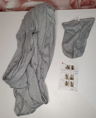 Lictin Baby Wrap Carrier for Infants up to 35lbs / 16kg - Grey - Image 1 of 4