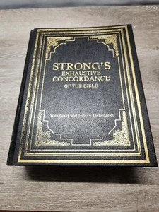 Strong's Exhaustive Concordance Of The Bible With Greek And Hebrew Dictionaries - Picture 1 of 7