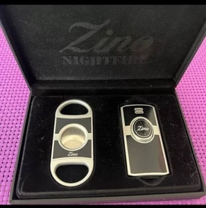 Zino Set for Cigar Lighter + Cutter - Picture 1 of 5