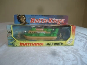 Vintage Matchbox Battle Kings Hover Raider with 3 Infantry Men K-105 - Picture 1 of 5