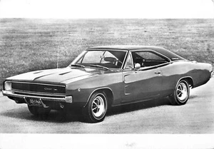 ANTIQUE AUTO, DODGE CHARGER, VINTAGE 4 X 6 PHOTO (X120) - Picture 1 of 2