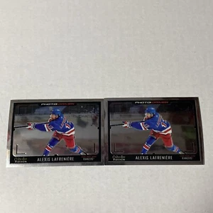 (2) 2021-22 Upper Deck O-Pee-Chee Platinum Alexis Lafreniere Photo Driven PD-2 - Picture 1 of 2