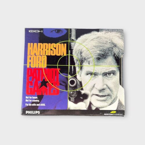 PATRIOT GAMES - Harrison Ford Film für Philips CD-i CDI Video
