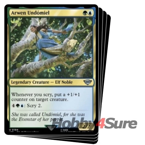 Arwen Undomiel X4 M/NM Magic: The Gathering MTG The Lord Of The Rings - Image 1 of 1