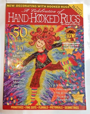 REVISTA RUG HOOKING APRESENTA 2004 CELEBRAÇÃO VI EXPOSIÇÃO ANUAL JURADA MÃO - Imagem 1 de 4