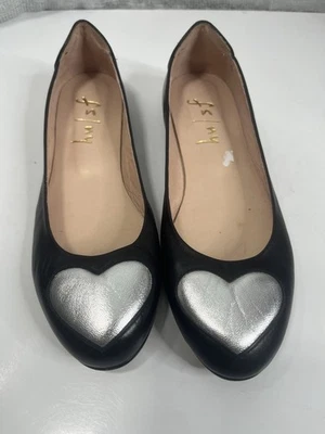 FS / NY Women's Black Leather Flats Size 8 - Image 1 of 4