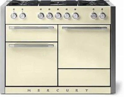 AGA Mercury AMC48DFOYS 48" independente duplo combustível gama marfim - Imagem 1 de 4