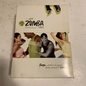 ZUMBA FITNESS 4 Disc Box Set BEGINNERS ADVANCED POWER ABS BUNS DVD15 - Picture 1 of 4