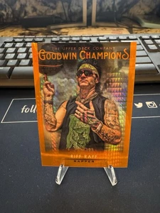 2021 Goodwin Champions Riff Raff Orange Prism /399 #13 Rapper - Picture 1 of 2