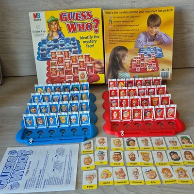 Vintage Guess Who? - 1996 MB Games Hasbro Classic Family Board Game - Complete - Image 1 of 4