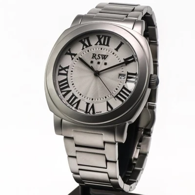 RELOJ HECHO EN SUIZA RSWM118 TT 2 CRISTAL DE ZAFIRO ACERO INOXIDABLE NUEVO Foto 1 de 4