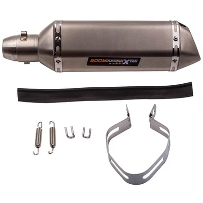 Silenciador silenciador de escape deslizable 38-51 mm DB Killer para motocicleta universal y ATV Foto 1 de 4