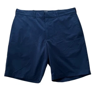 J. Crew Men's Sz 32 Tech Performance UV Protection 9 in Inseam BlUE Shorts - Picture 1 of 3