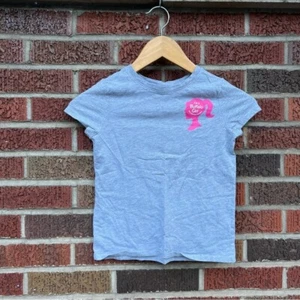 Gray and Pink Buffalo Bills Josh Allen Barbie Girl Girl's Tee Shirt - Picture 1 of 3