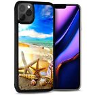 ( For iPhone 11 ) Back Case Cover PB12395 Beach Sky Starfish