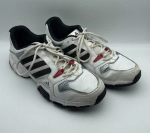 Zapatillas Adidas De Colección G40591 Reino Unido Talla 12 Retro Blanco Negro Rojo 2011 - Imagen 1 de 9