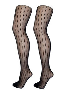 Medias con estampado de puntos verticales S/M y M/L - Imagen 1 de 11