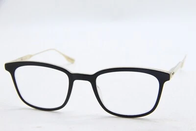 NEW DITA DTX114-49-01 FLOREN BLACK GOLD AUTHENTIC EYEGLASSES 49-21 - Image 1 of 4