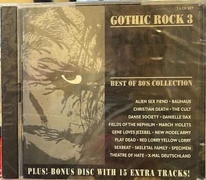 Gothic Rock, Vol. 3: Back on Black by Various Artists (CD, Oct-1998, 2 Discs,... - Imagen 1 de 2